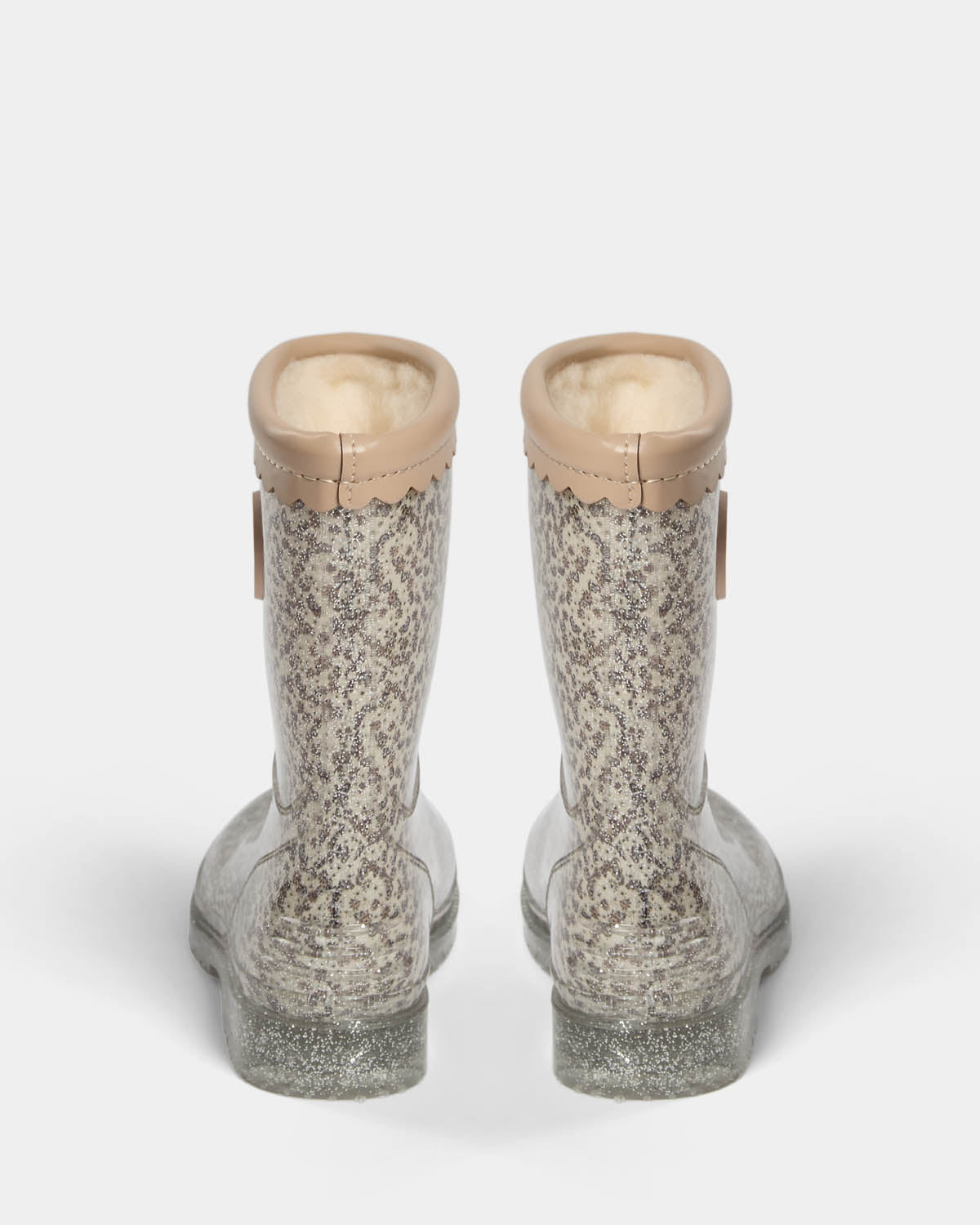 Sofie Schnoor KIDS JESSICAKB GUMMISTØVLE MED FOER Gummistøvle 9109 Off White w AOP