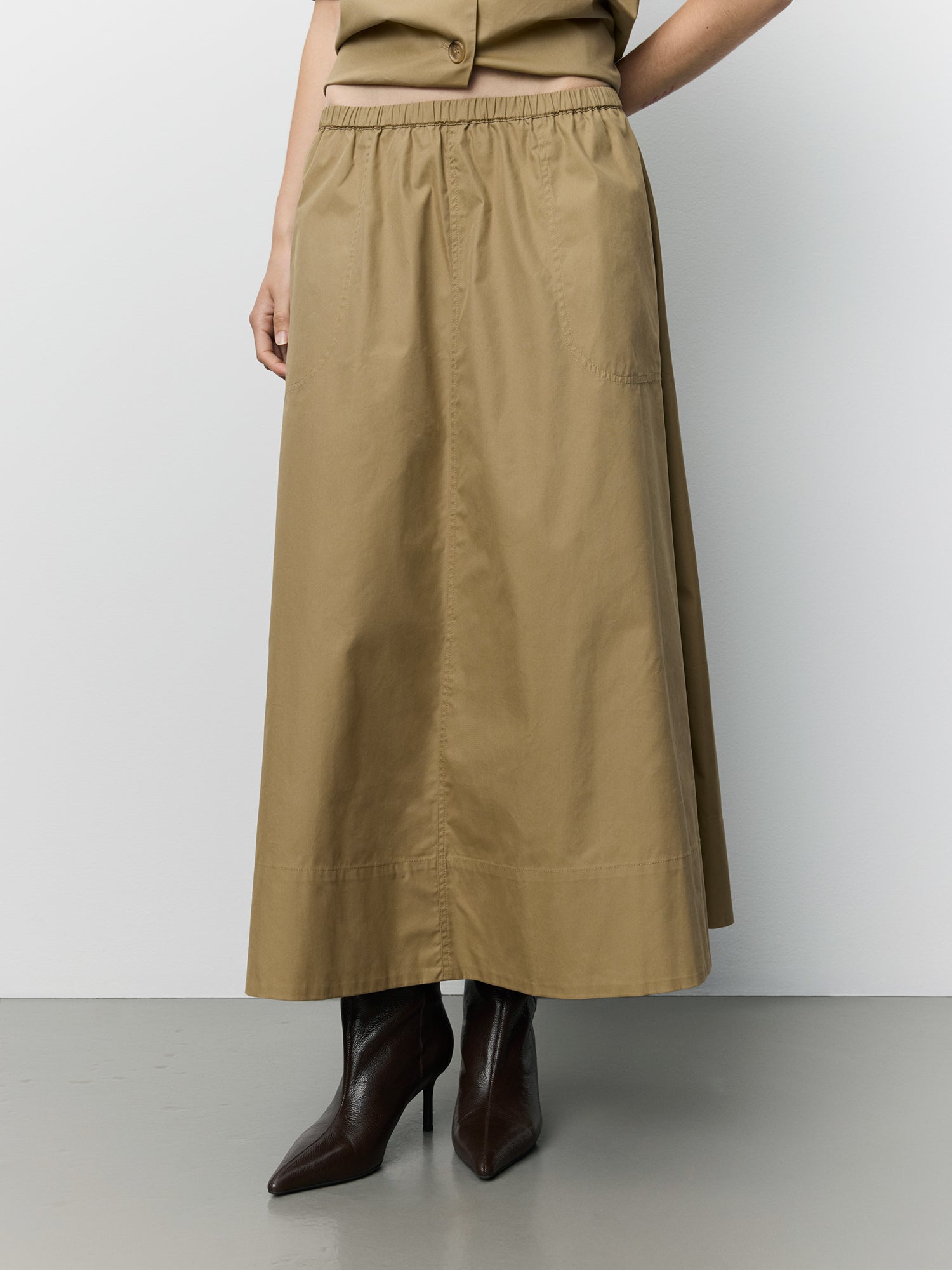Sofie Schnoor WOMEN JUNEAUSW NEDERDEL Nederdel 7055 Light brown