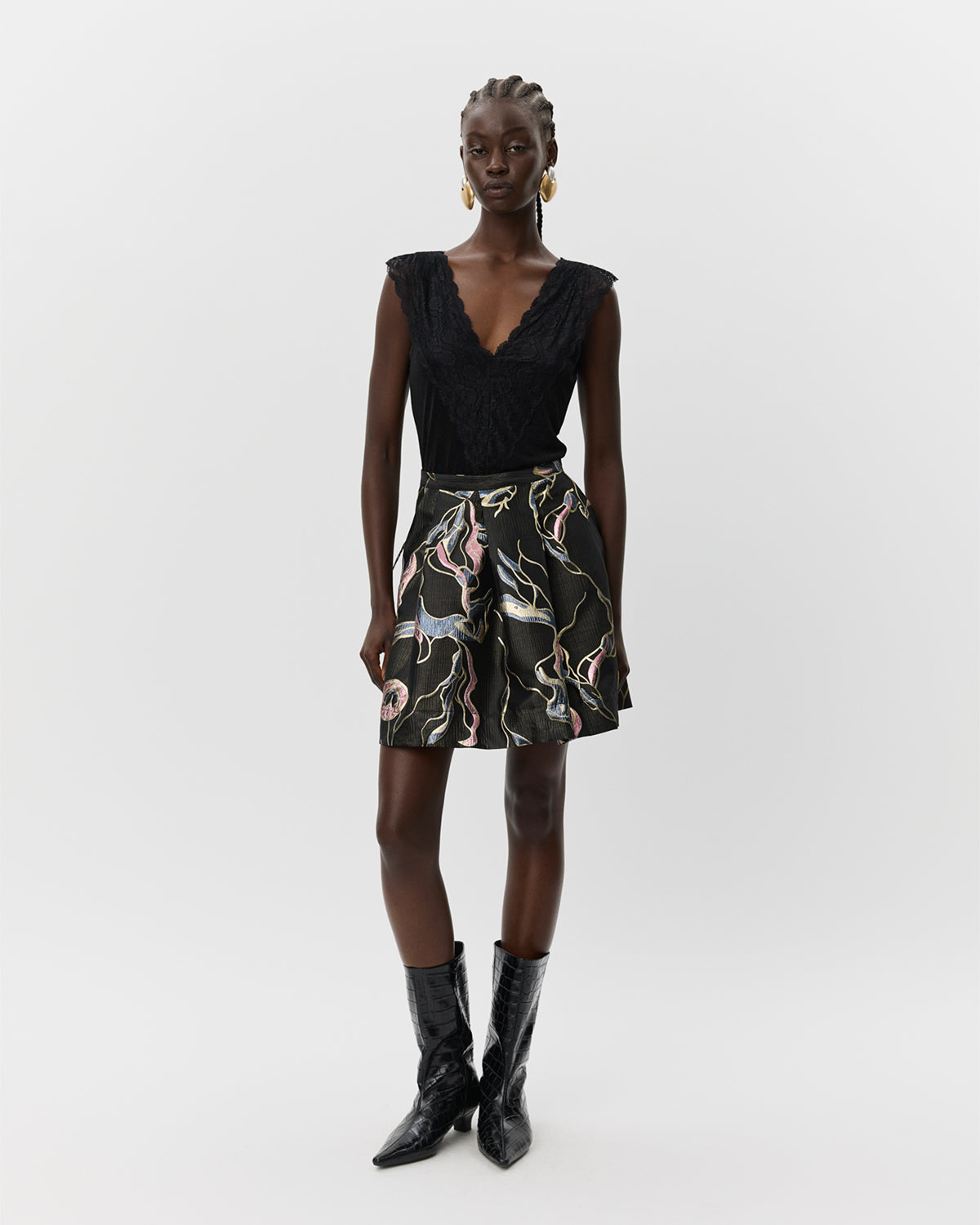 Sofie Schnoor WOMEN KATYSW NEDERDEL Nederdel 1000 Black