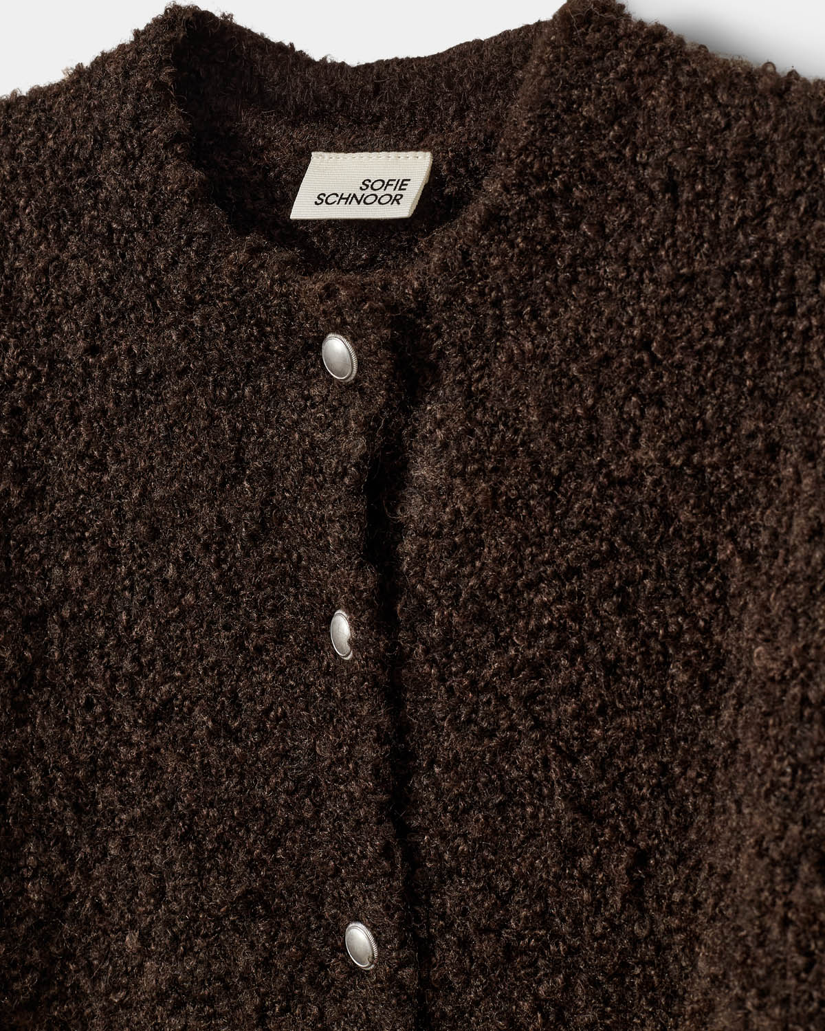 Sofie Schnoor KIDS KYRAKB CARDIGAN Cardigan 7080 Dark brown