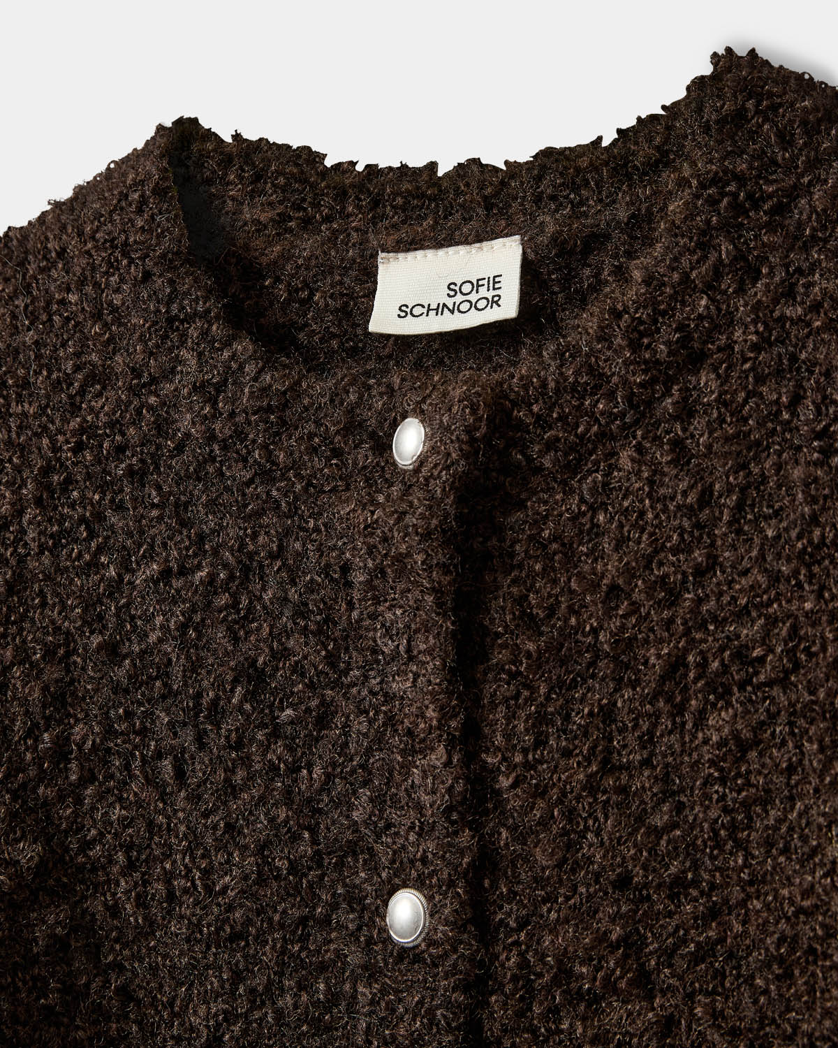 Sofie Schnoor YOUNG KYRASY CARDIGAN Cardigan 7080 Dark brown