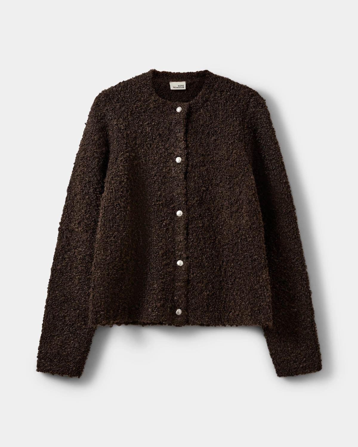 Sofie Schnoor YOUNG KYRASY CARDIGAN Cardigan 7080 Dark brown