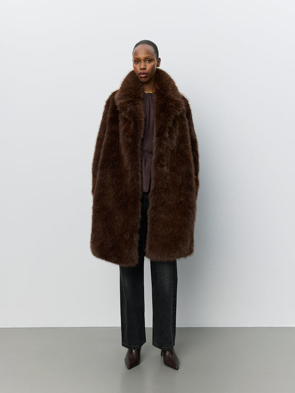 LARISSASW FAUX FUR JACKET