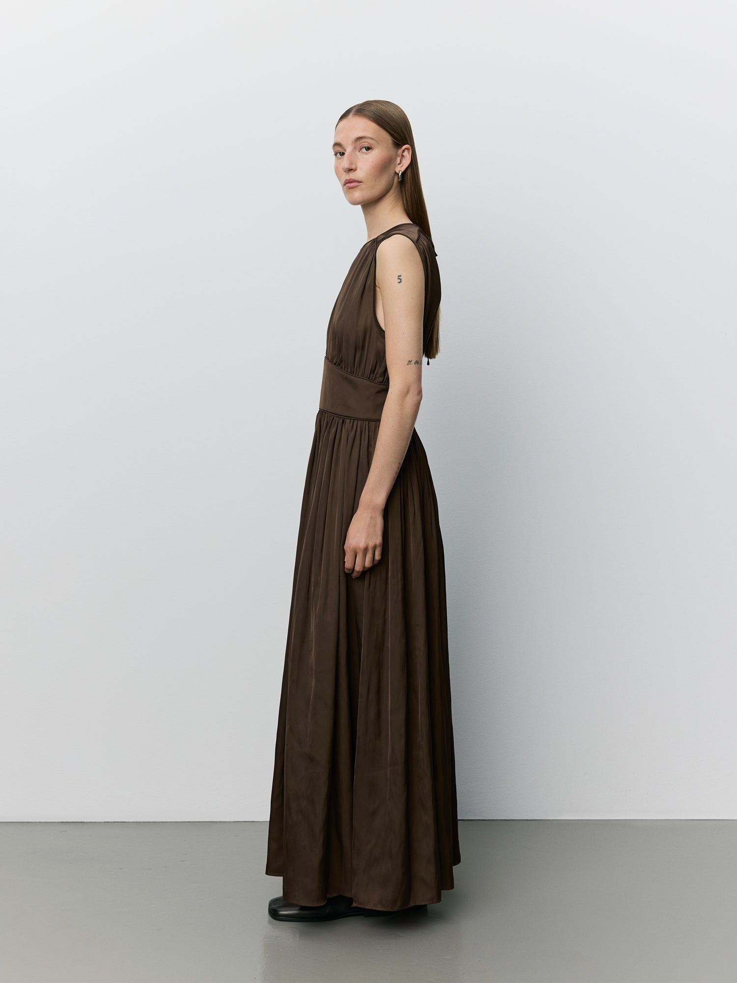 Sofie Schnoor WOMEN LINSW MAXI KJOLE Kjole 7162 Intense Brown