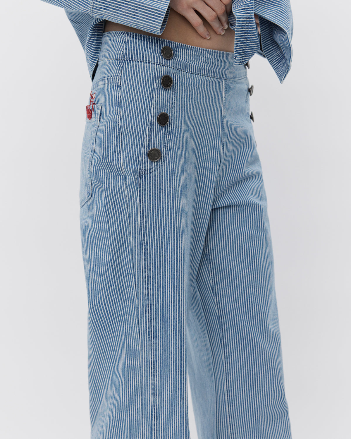 Sofie Schnoor WOMEN LYONSW JEANS Buks 5092 Blue striped