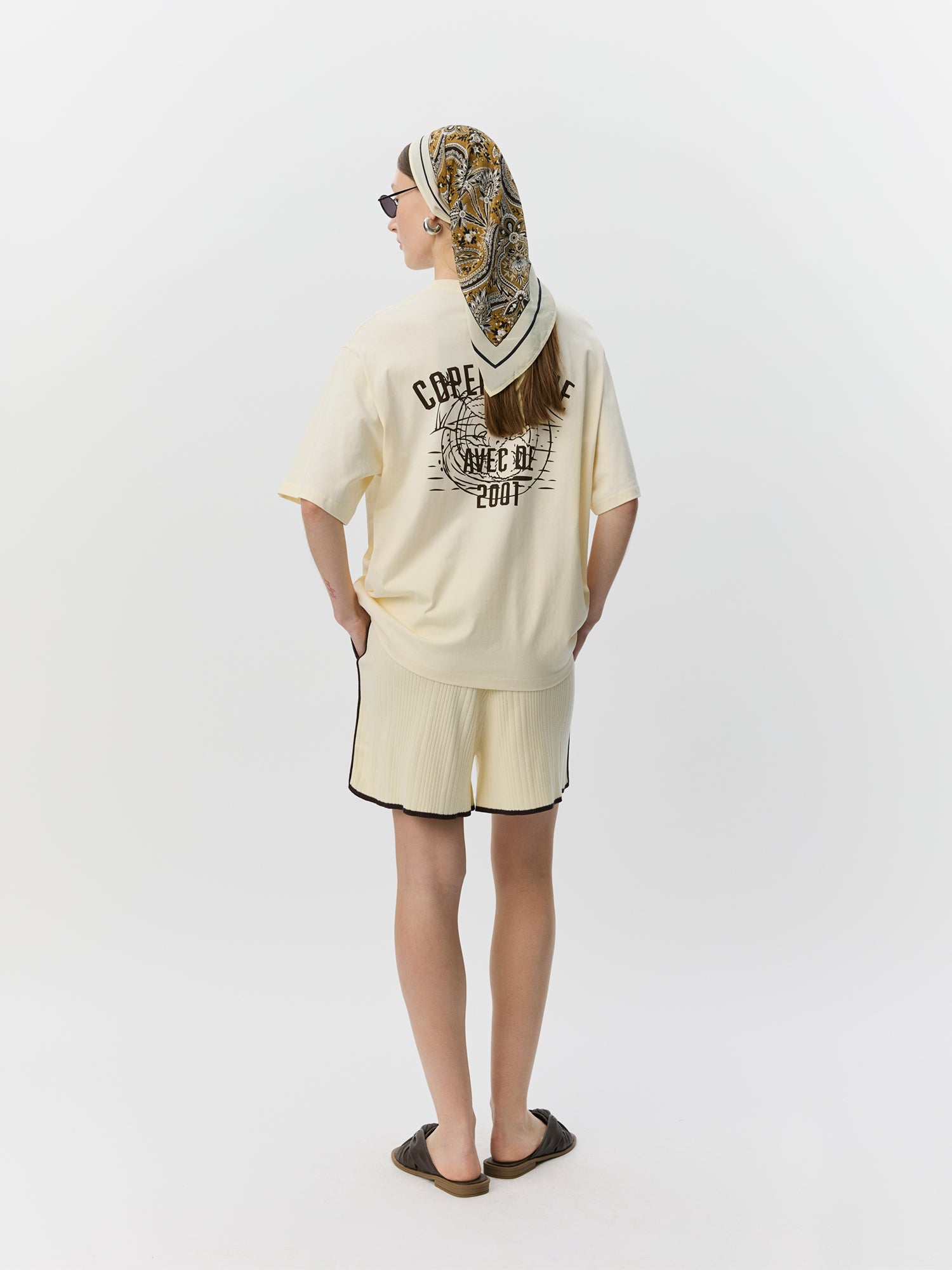 Sofie Schnoor WOMEN MAESW OVERSIZED T-SHIRT T-shirt 0118 Antique White