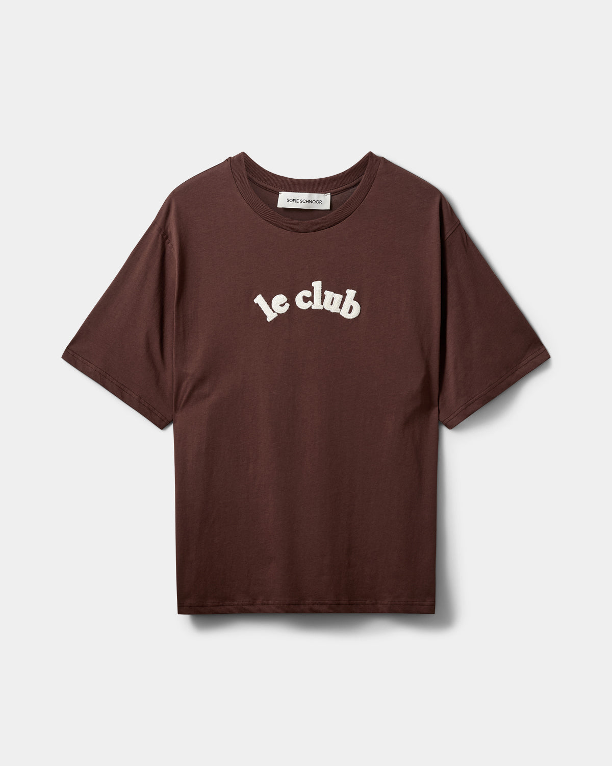 Sofie Schnoor WOMEN MAESW OVERSIZE T-SHIRT T-shirt 7025 Dark brown