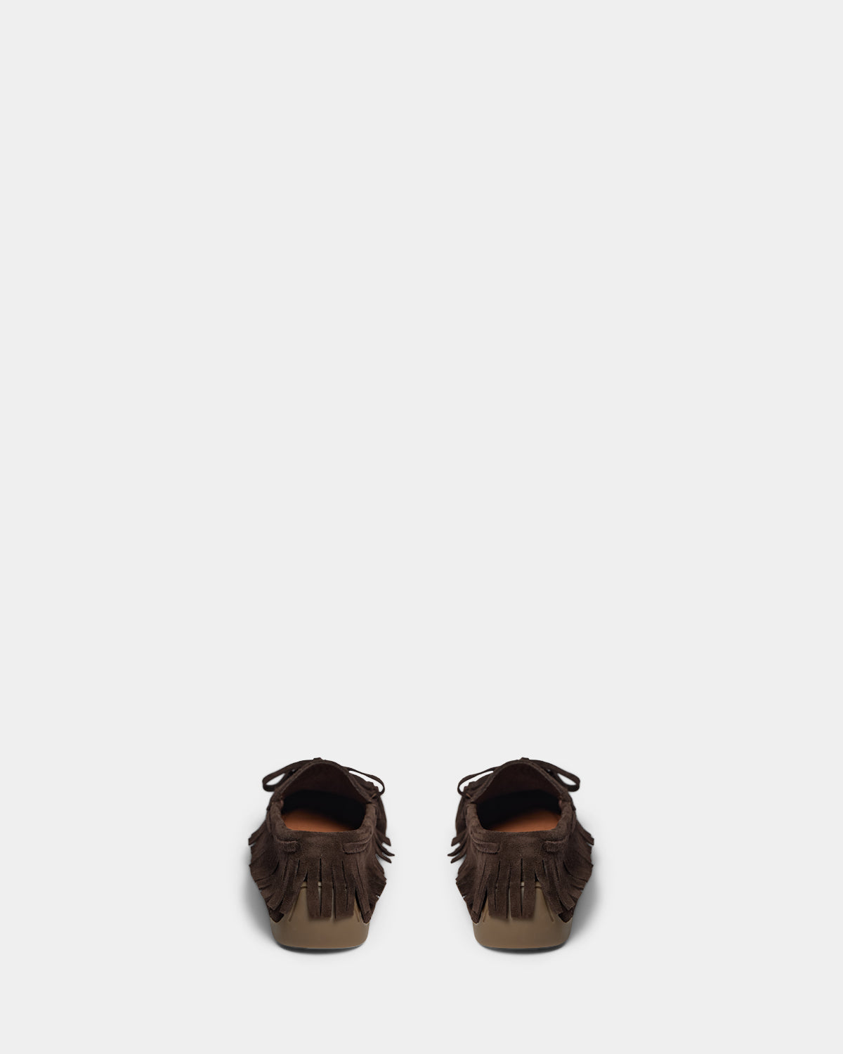 Sofie Schnoor WOMEN MARGRITSW SKO MED FRYNSER Moccasin 7080 Dark brown
