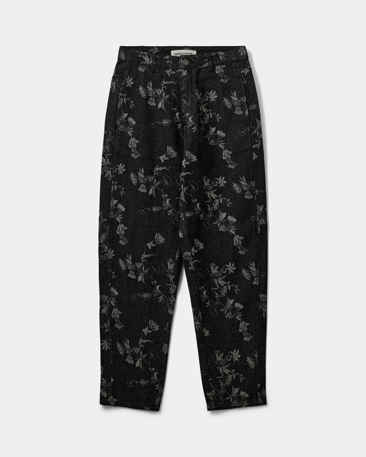 Sofie Schnoor WOMEN MARIAMSW JEANS Jeans 1010 Black flower