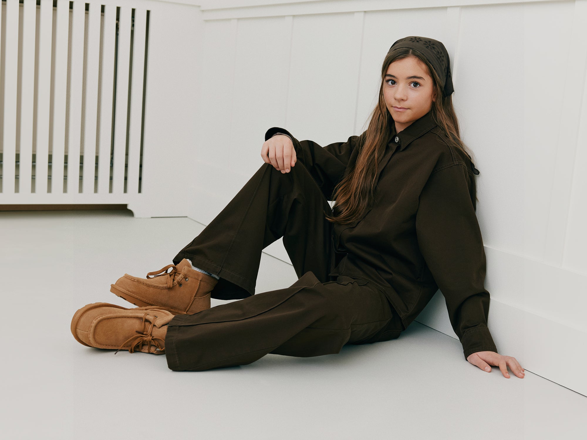 Sofie Schnoor YOUNG NASHSY SKJORTE Skjorte 7080 Dark brown