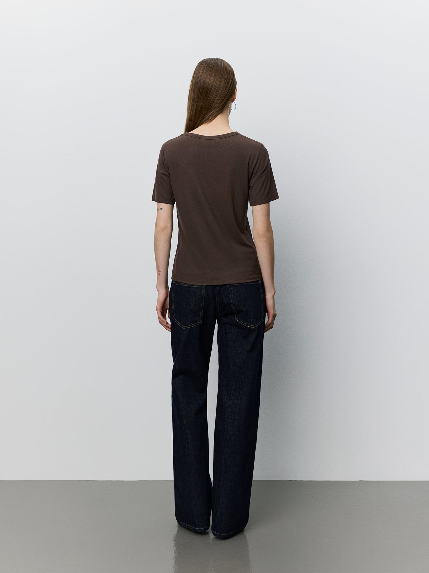 Sofie Schnoor WOMEN NATALIASW T-SHIRT T-shirt 7129 Brown Fudge