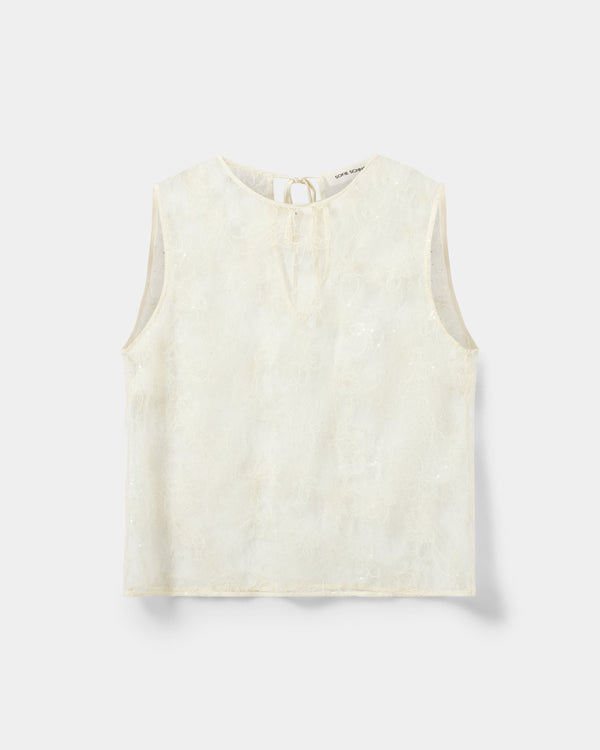Sofie Schnoor WOMEN ODESSASW TOP Top 0158 Creme Yellow