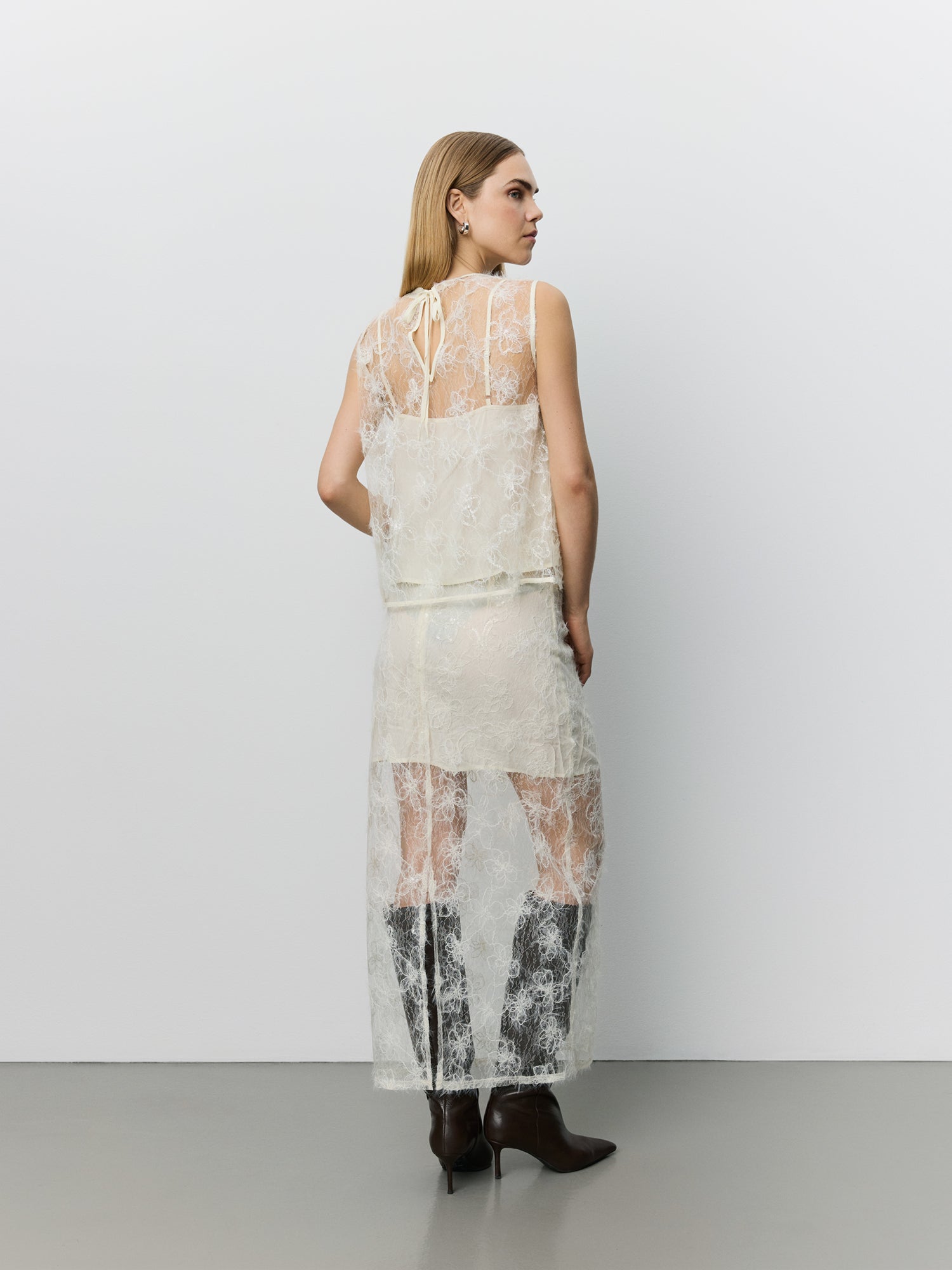 Sofie Schnoor WOMEN OTALIASW MAXI NEDERDEL Nederdel 0158 Creme Yellow