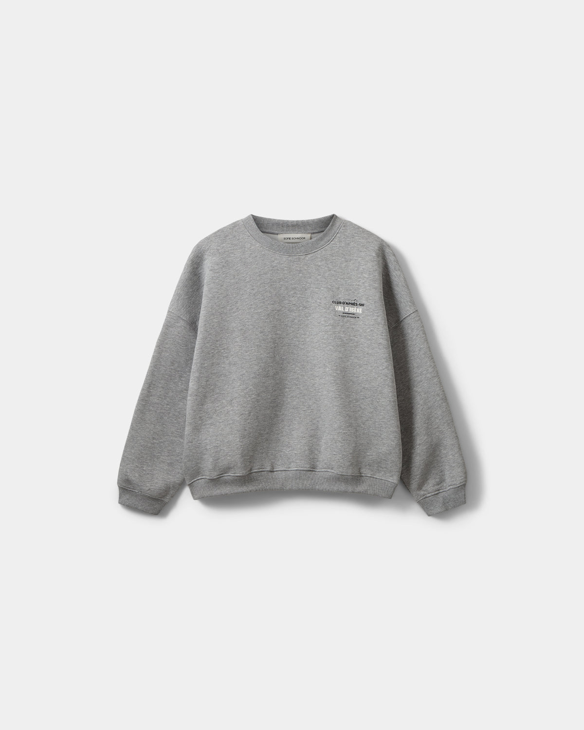 Sofie Schnoor WOMEN PAROSSW OVERSIZE SWEATSHIRT Sweatshirt 8000 Grey Melange