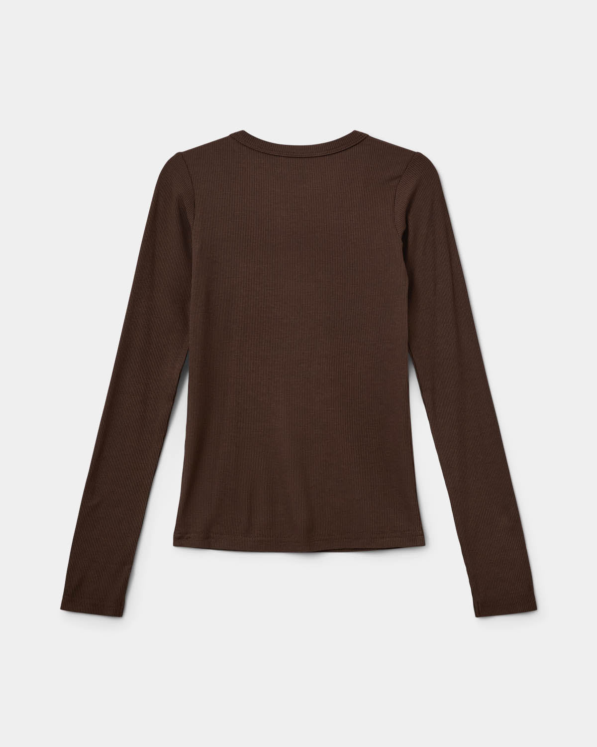 Sofie Schnoor YOUNG PETRICIASY T-SHIRT T-shirt lang ærmet 7129 Brown Fudge