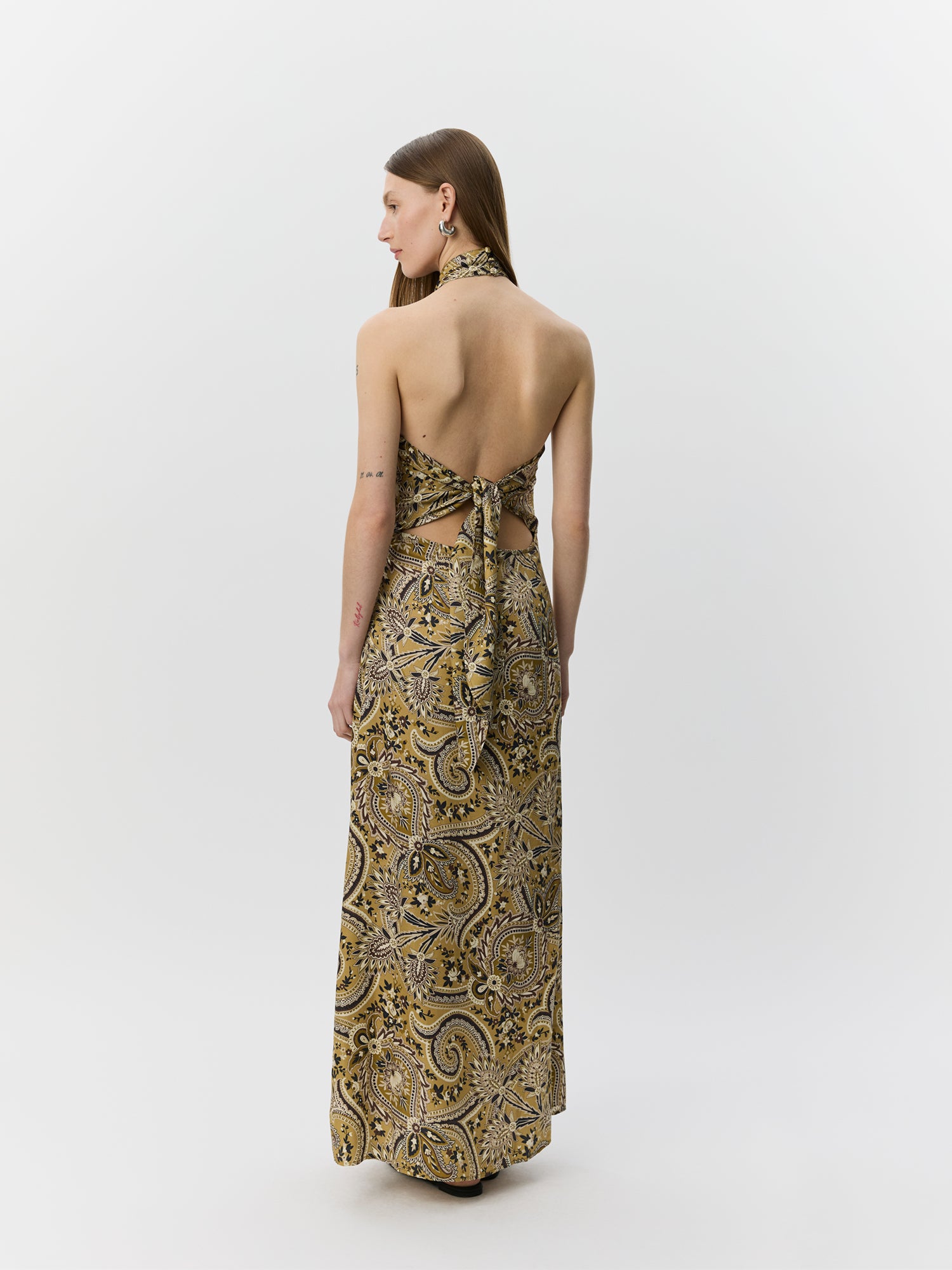Sofie Schnoor WOMEN RAEDENSW PAISLEY PRINTET MAXI KJOLE Kjole 7163 Bronze Mix Paisley