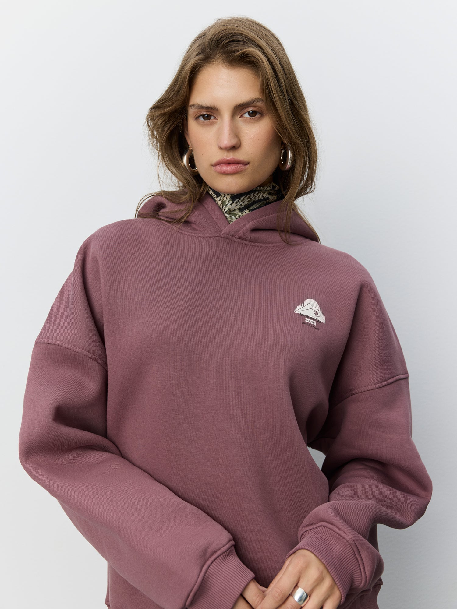 Sofie Schnoor WOMEN RANYASW HÆTTETRØJE Hættetrøje 7172 Dusty Plum