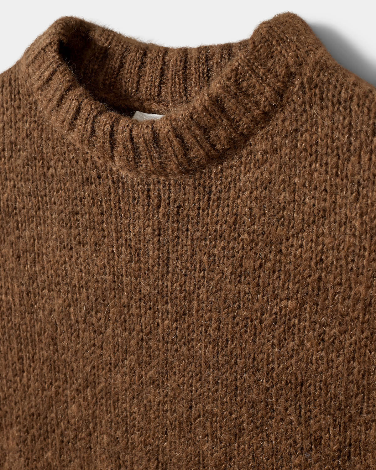 Sofie Schnoor WOMEN SAGASW KORTÆRMET STRIK SWEATER Strik 7164 Maple Brown
