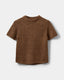 SAGASW SHORT SLEEVE KNIT SWEATER