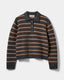 STORMASW STRIPED KNIT POLO