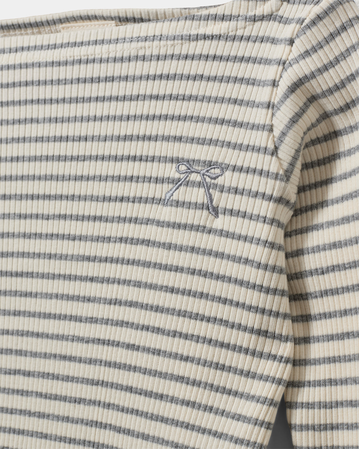 Sofie Schnoor KIDS StephieKB T-shirt langt ærme T-shirt lang ærmet 8048 Grey Striped