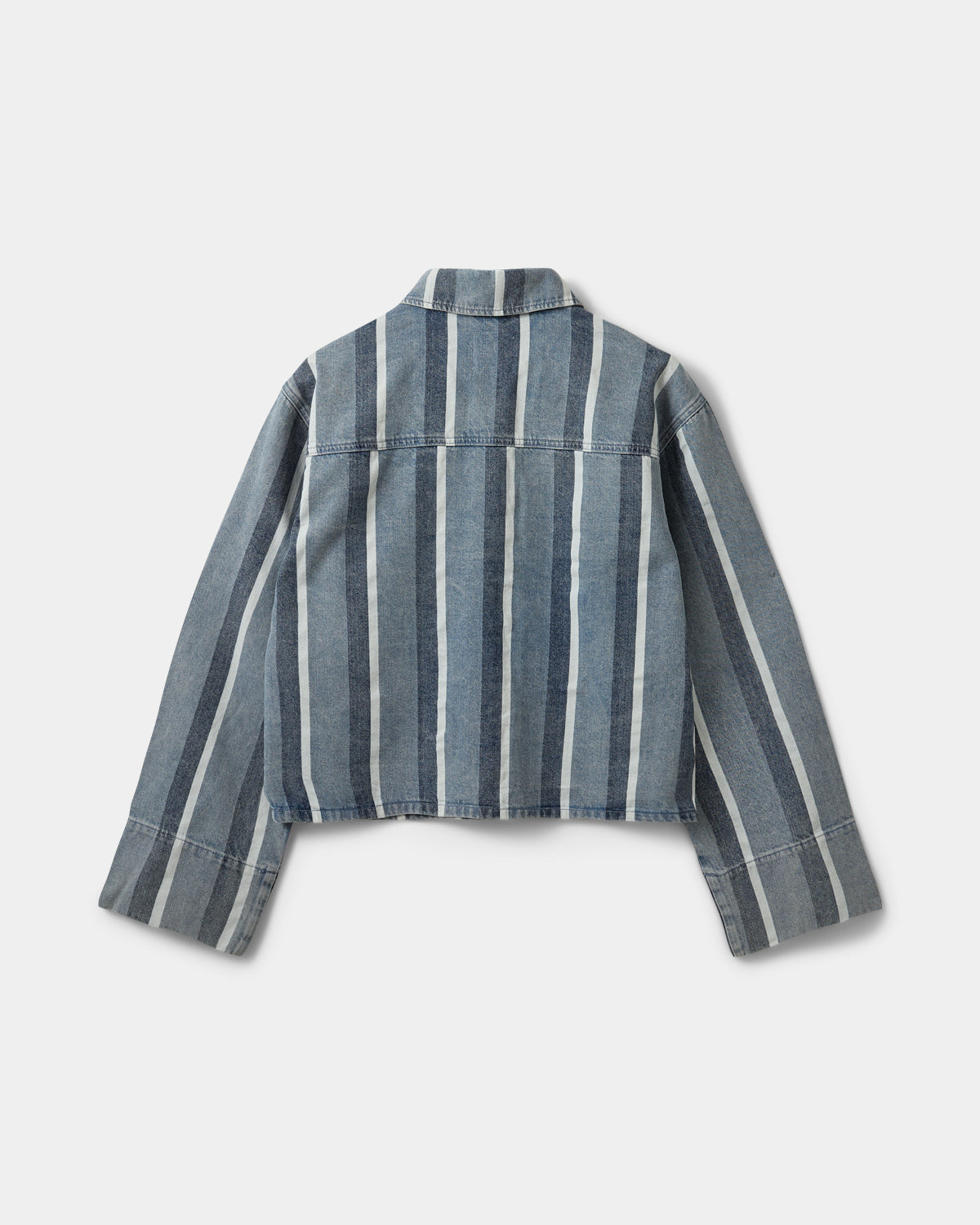 Sofie Schnoor WOMEN TAZASW STRIPET DENIM JAKKE Jakke 5127 Blue&White Denim Stripe