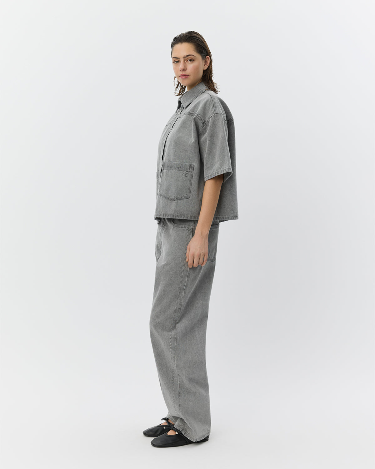 Sofie Schnoor WOMEN VALENCIASW TAPERED JEANS Jeans 8052 Stone Grey