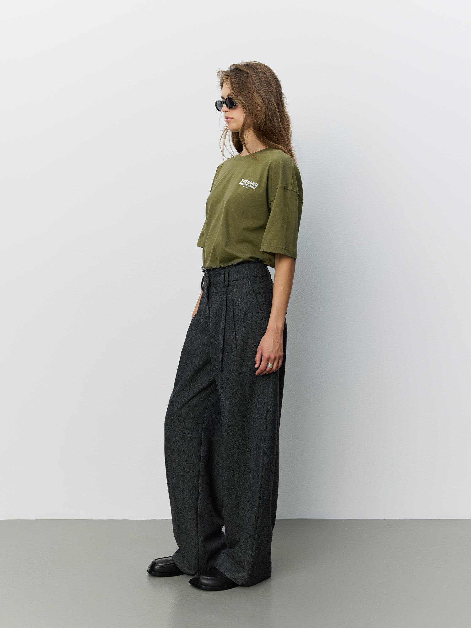 Sofie Schnoor WOMEN VERASW BOXY T-SHIRT T-shirt 3030 Olive green