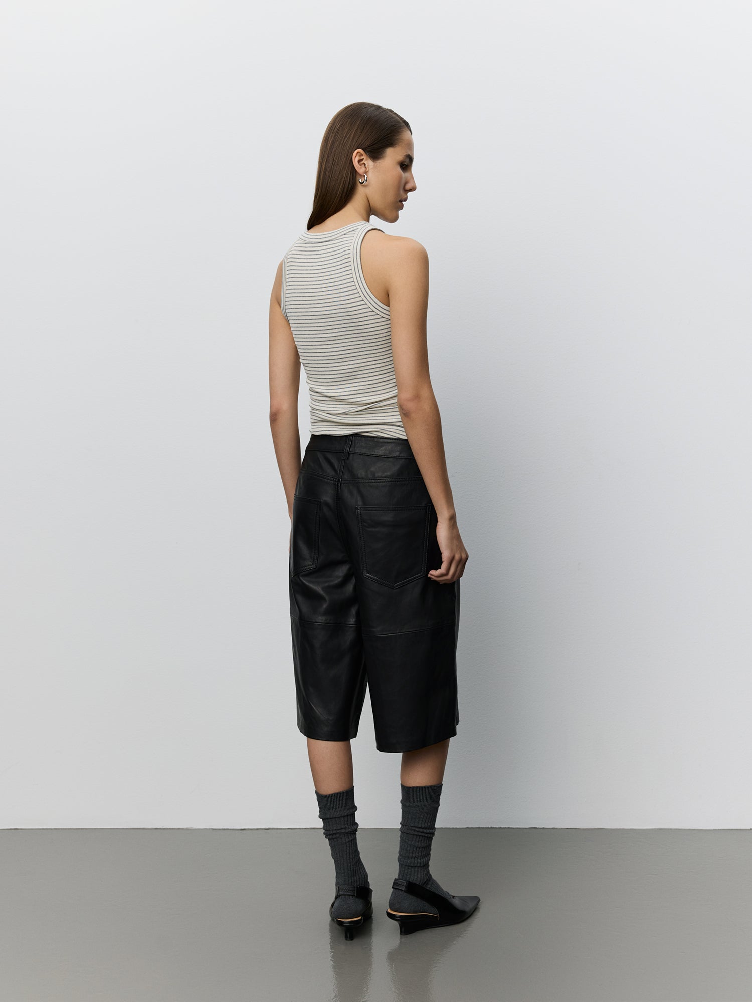 Sofie Schnoor WOMEN VOKESW LÆDERSHORTS Shorts 1000 Black