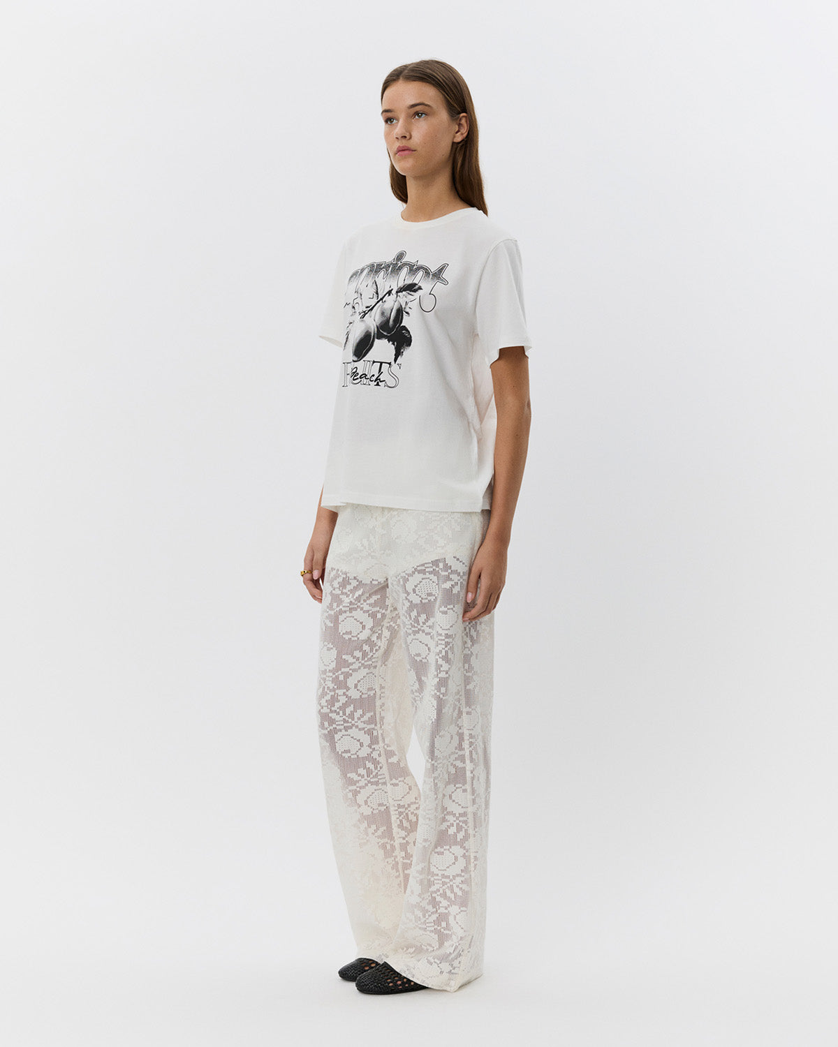 Sofie Schnoor WOMEN ZENASW T-SHIRT T-shirt 0124 Snow white